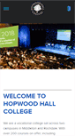 Mobile Screenshot of hopwood.ac.uk